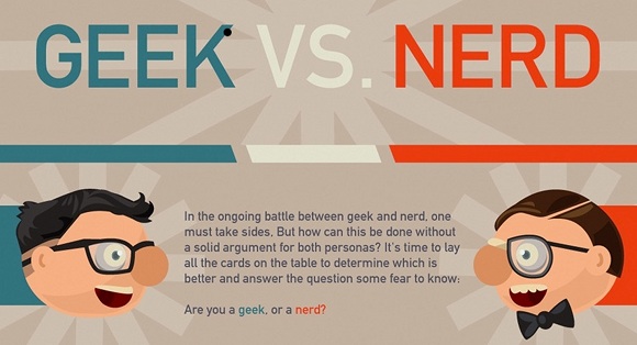 Whats a Geek? Whats a Nerd? Wtf is the difference?